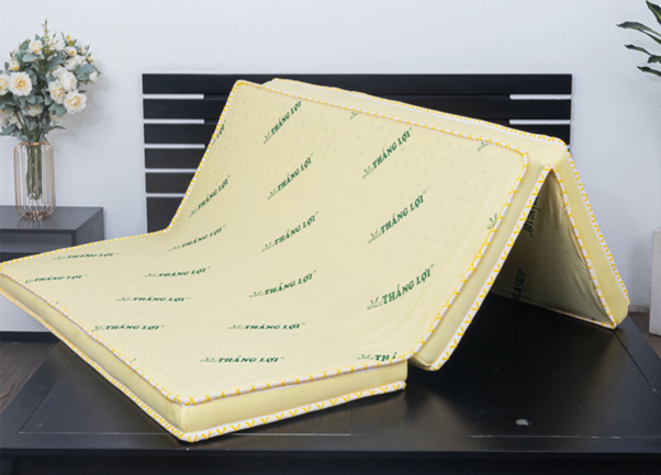 nệm cao su non Thắng Lợi gấp 3